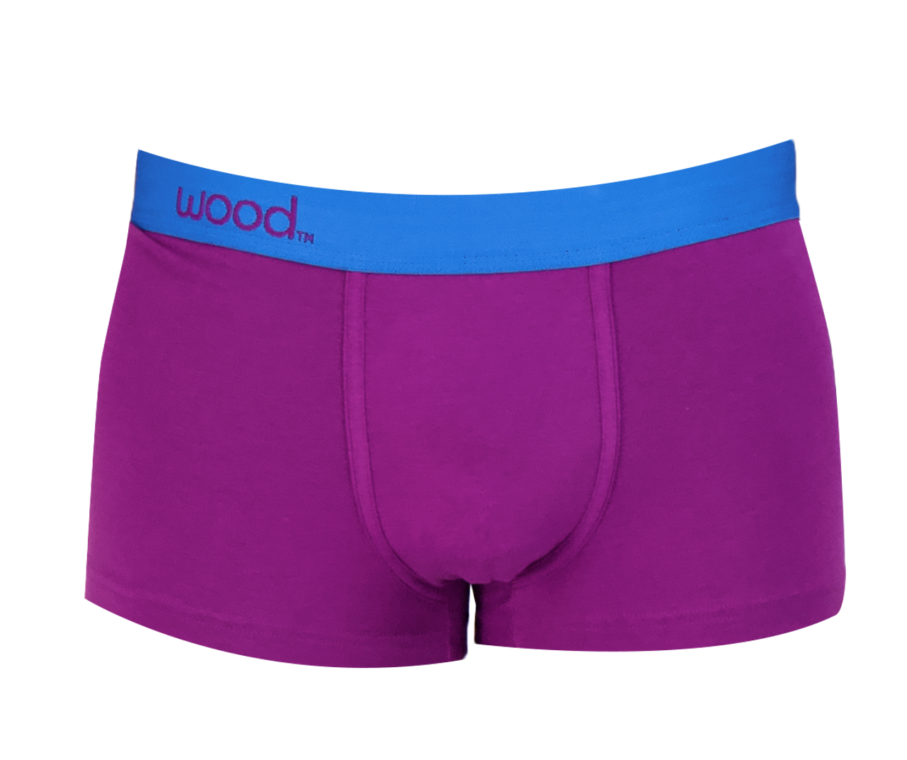 Wood Trunk Underwear - Grape - 1" Inseam