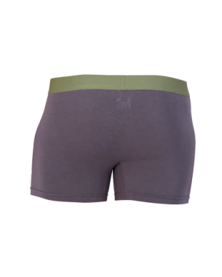 Wood Boxer Brief - Iron Color - 3" Inseam