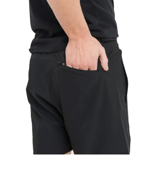 Mono B MEN - Wave Accent Essential Active Shorts - Black