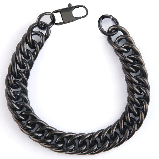 Link Bracelet Gunmetal