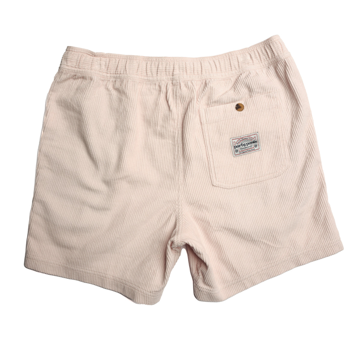 Party Pants Corduroy Dusty Pink Shorts 6" Inseam