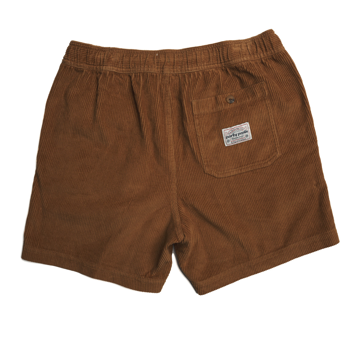 Party Pants Corduroy Tobacco Shorts 6" Inseam