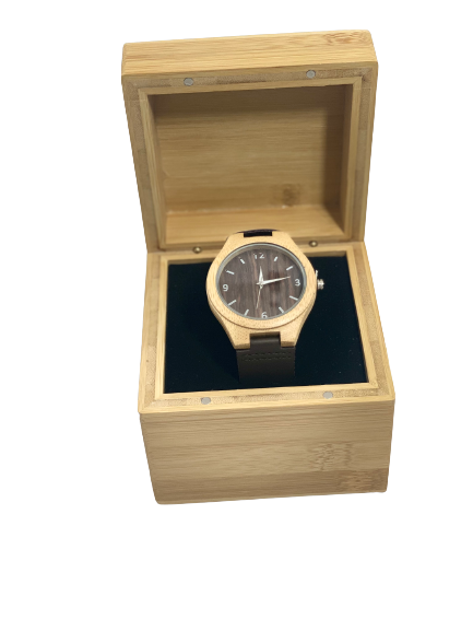 Nova Bamboo Watch