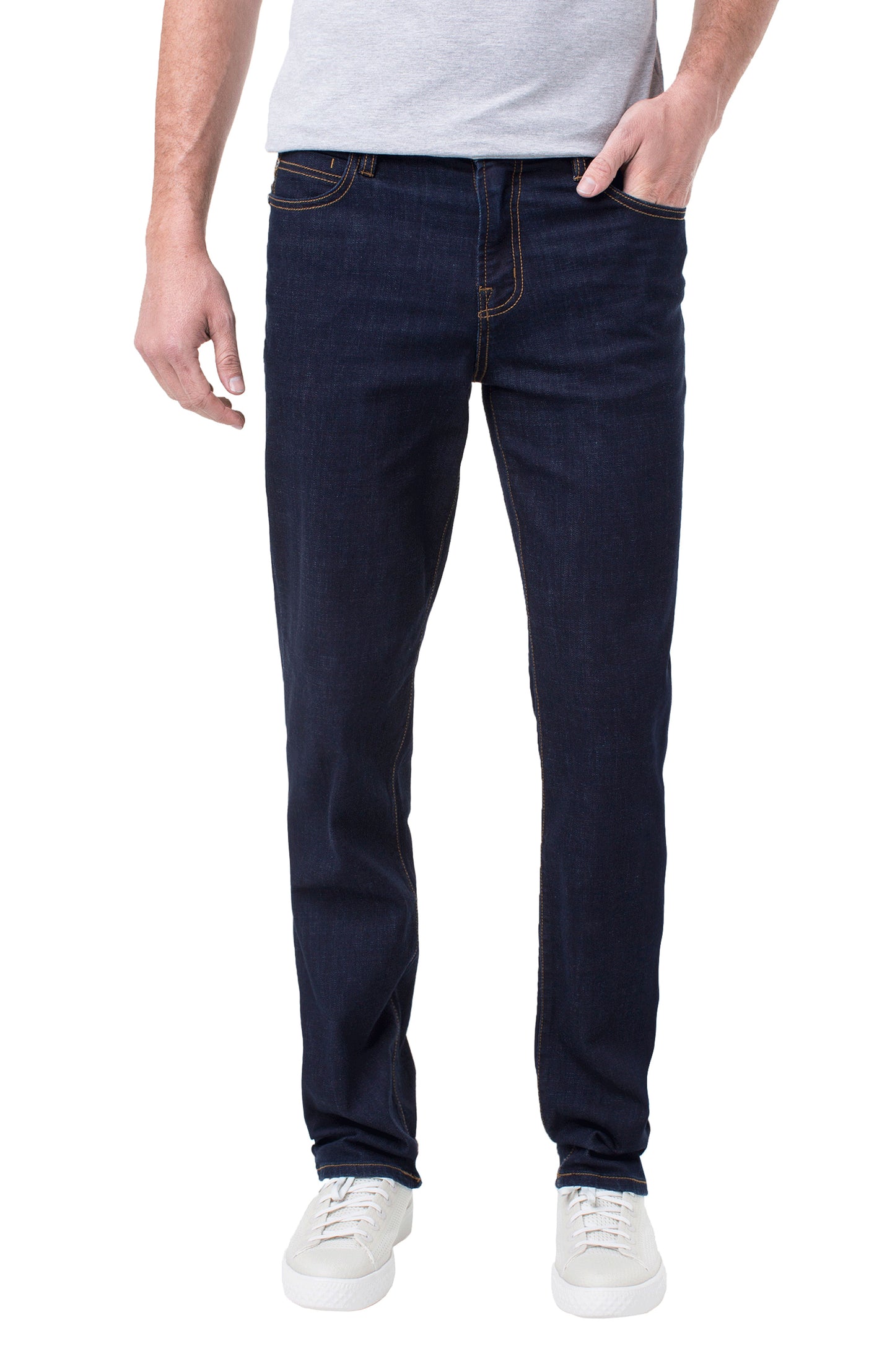 Liverpool Los Angeles Kingston Modern Straight Denim Modern Rinse