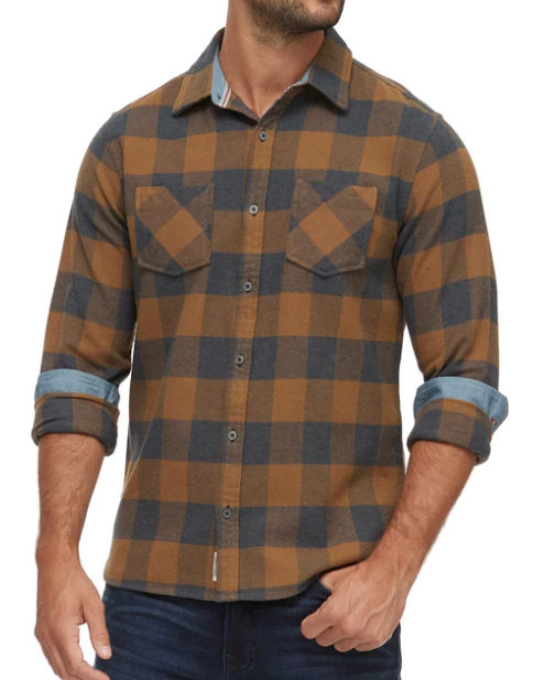 HARRELLS FLANNEL SHIRT