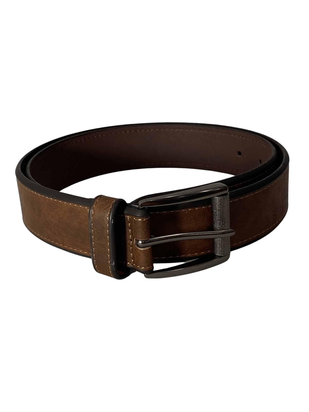 English Bevel Leather Belt