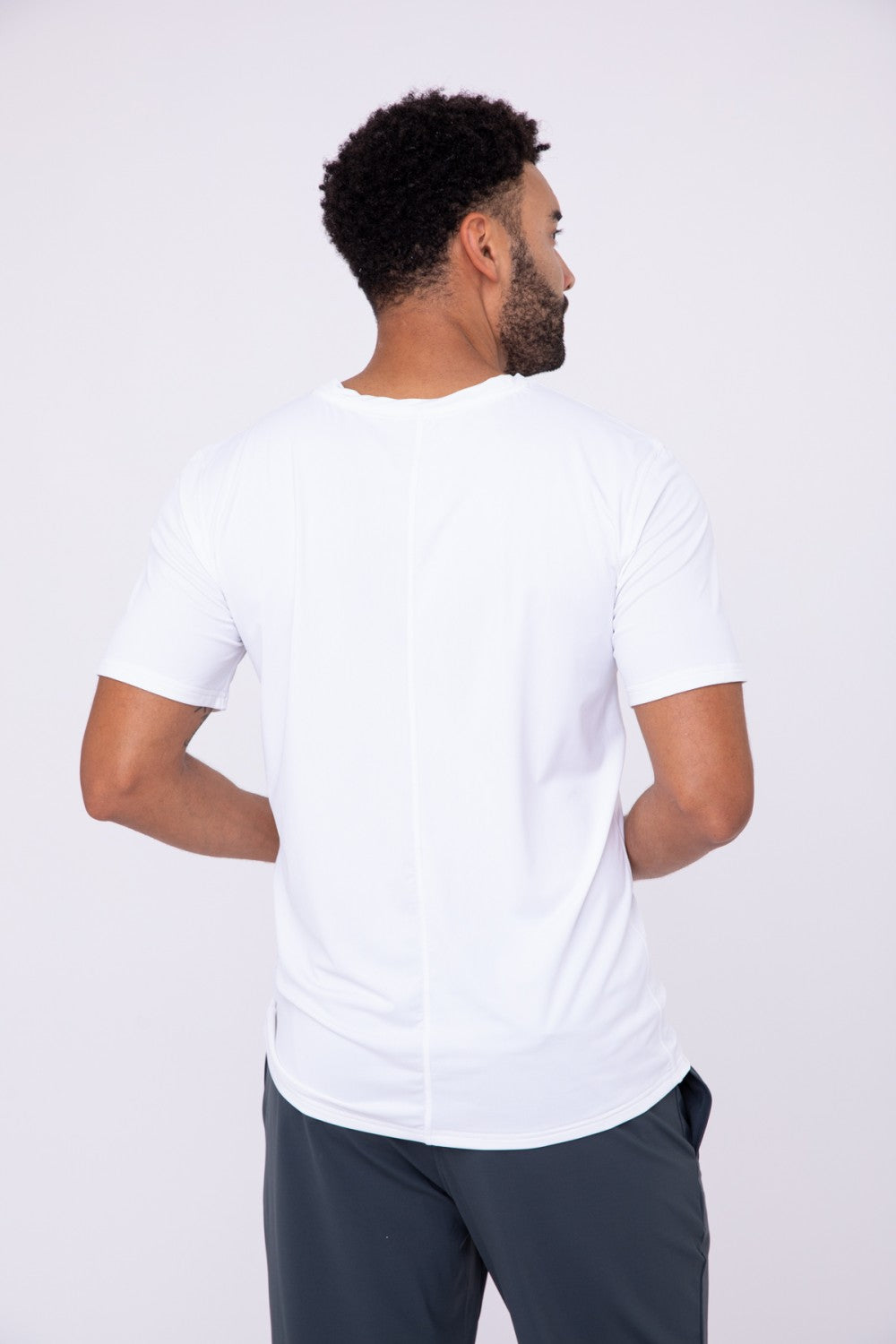 Cool-Touch Short Sleeve Crewneck Tee White