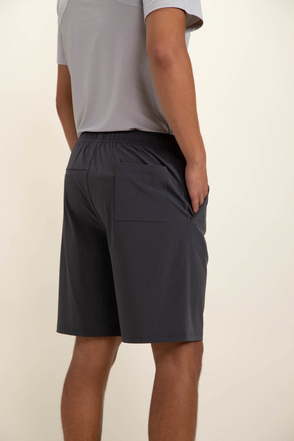 Active Drawstring Shorts - Dark Grey